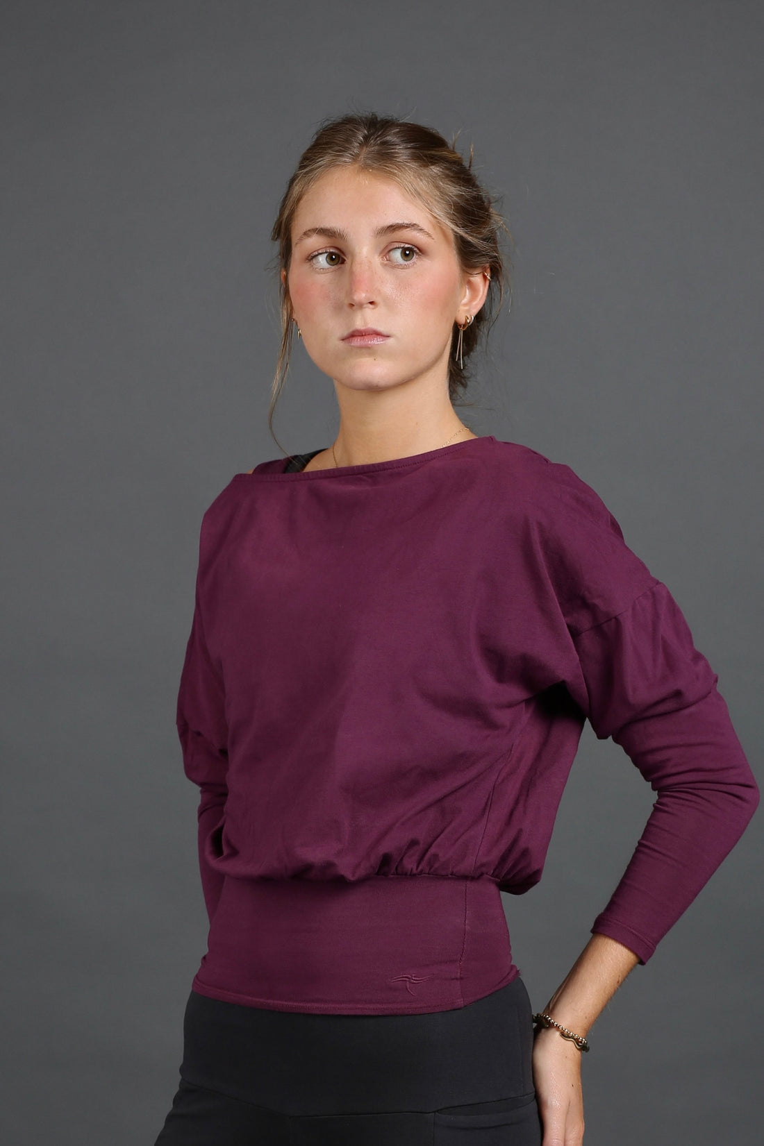 IRENE TOP · Wild Plum