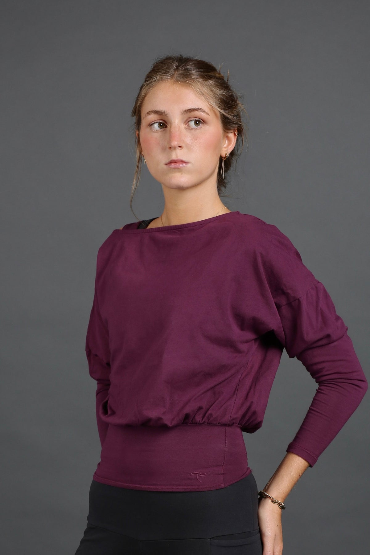 IRENE TOP · Wild Plum
